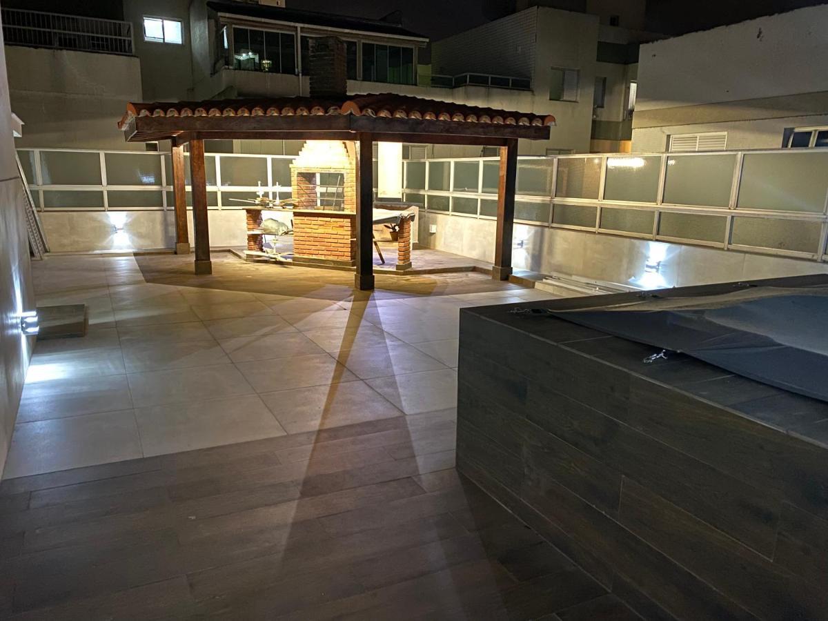 Cobertura Guaruja Apto Com Jacuzzi E Churrasqueira Exterior foto