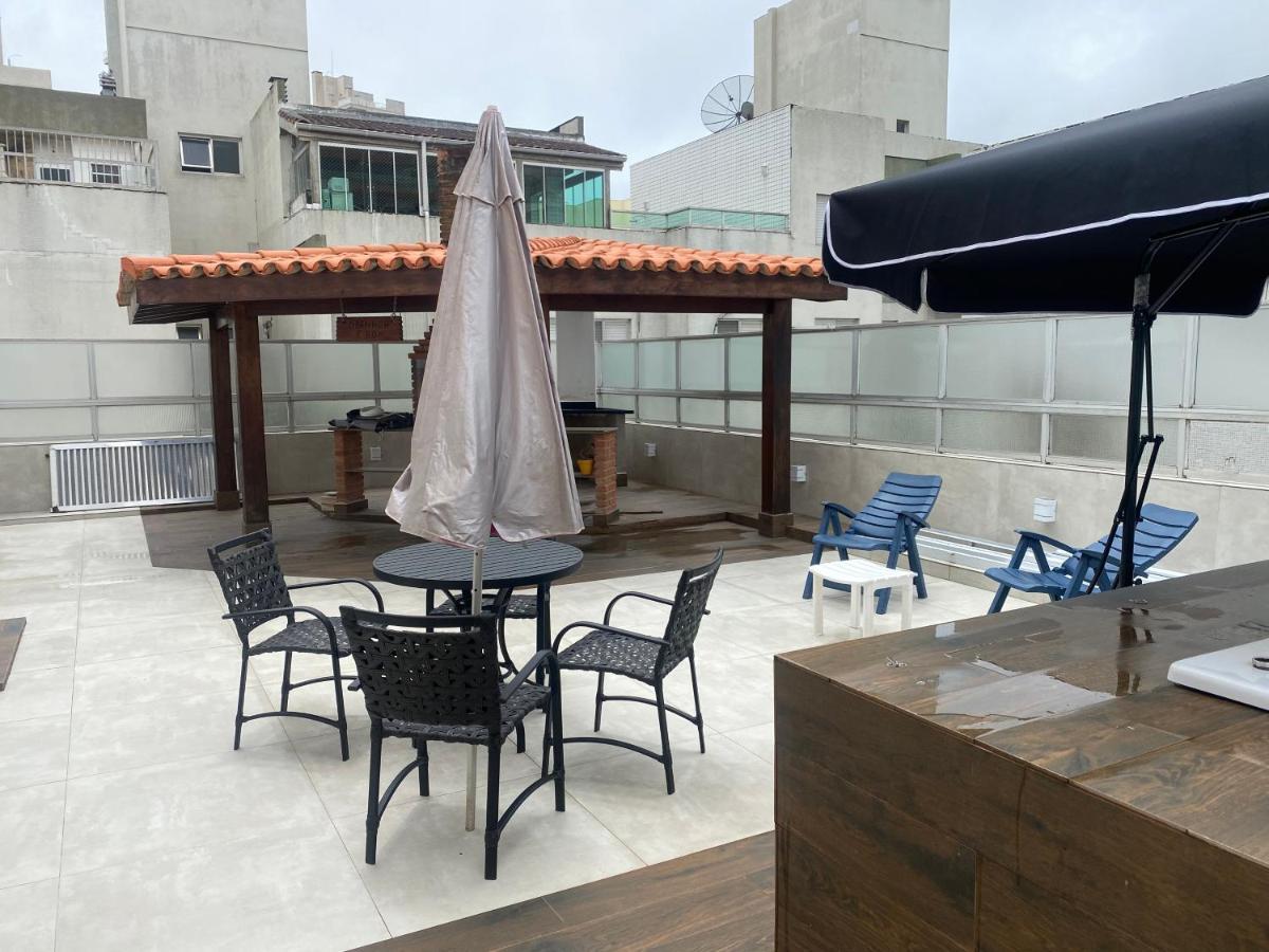 Cobertura Guaruja Apto Com Jacuzzi E Churrasqueira Exterior foto